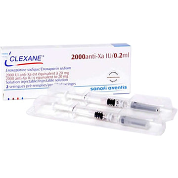 CLEXANE 2000IU/0.2ML 2's